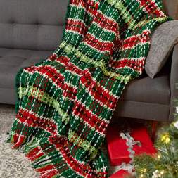 Cosy Christmas Blanket Crochet Pattern Crochet Pattern