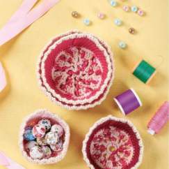Crochet bowls Knitting Pattern