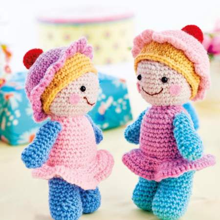 Cupcake Dolls crochet Pattern