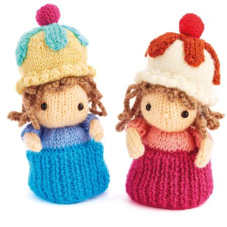 Cupcake Dolls Knitting Pattern