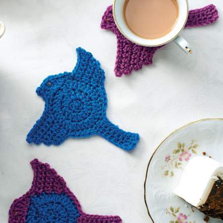 Dove Crochet Coasters crochet Pattern