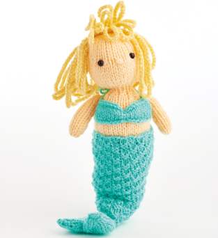 Easy Knitted Mermaid Knitting Pattern