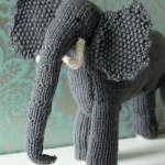 ‘Knit your own zoo’ elephant Knitting Pattern