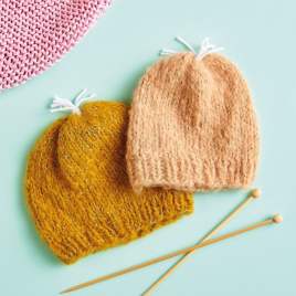 How To Knit a Hat Knitting Pattern