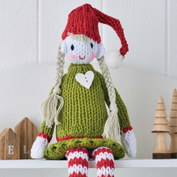 Evie the Elf Knitting Pattern