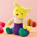 Festive Fox Toy Knitting Pattern Knitting Pattern