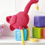 Flamingo and Toucan Toys Knitting Pattern
