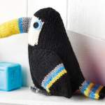 Flamingo and Toucan Toys Knitting Pattern