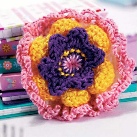 Flower Corsage crochet Pattern