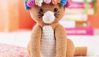 Beginner Flower Cat Crochet Pattern