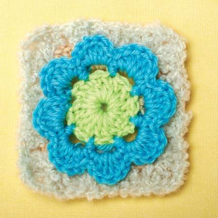 Magical Circle Granny Square crochet Pattern