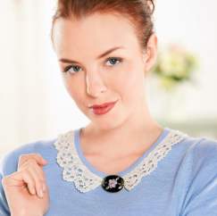 Lace Collar by Julie Ferguson Knitting Pattern