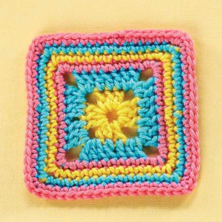 Simple Granny Square crochet Pattern