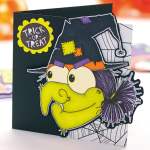 Halloween Cards Knitting Pattern
