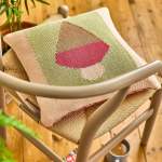 Ice Cream Cushion Cover Knitting Pattern