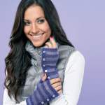 Pretty striped mittens Knitting Pattern
