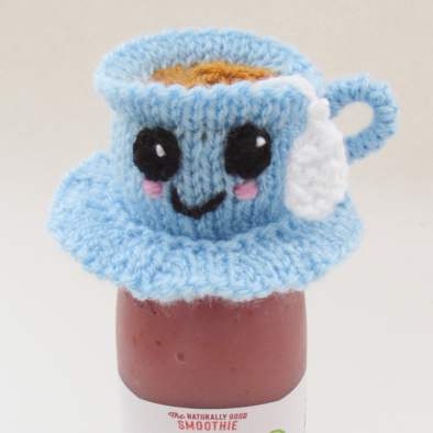 Cup and Saucer Hat | Innocent Big Knit Charity Knitting Pattern Knitting Pattern