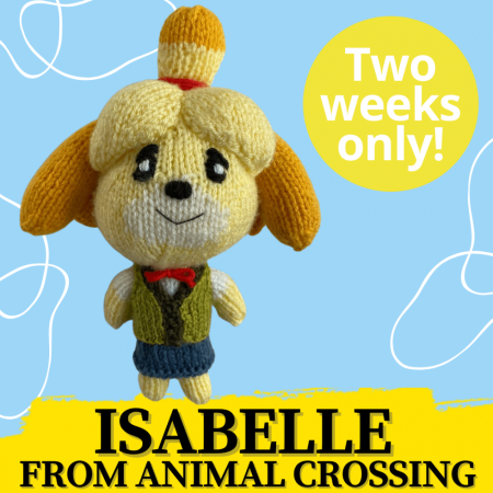 Isabelle from Animal Crossing Knitting Pattern