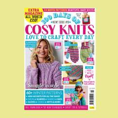 100 Days of Cosy Knits Bonus Patterns Templates Issue 10 Knitting Pattern