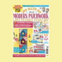 100 Days of Modern Patchwork Bonus Patterns Templates Issue 16 Knitting Pattern