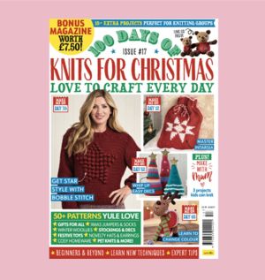 100 Days of Knits for Christmas Bonus Patterns Templates Issue 17
