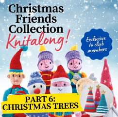 Christmas Friends Knitalong Part 6: Christmas Trees Knitting Pattern