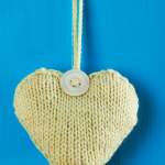 Hanging Hearts for the Home Knitting Pattern
