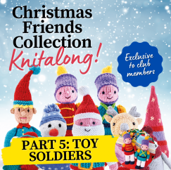 Christmas Friends Knitalong Part 5: Toy Soldiers Knitting Pattern