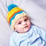 Zigzag Baby Hat Knitting Pattern