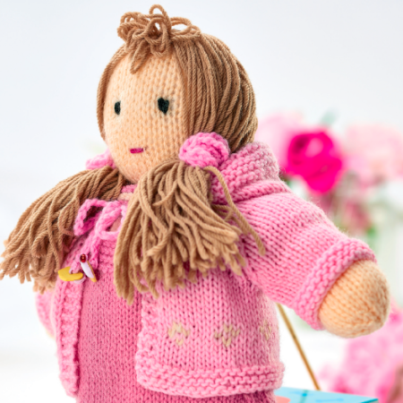 Easy Knitted Doll & Clothes Knitting Pattern