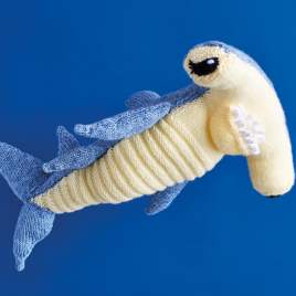 Hammerhead Shark Toy Knitting Pattern Knitting Pattern
