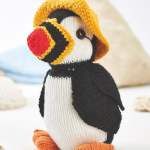 Beginner Puffin Soft Toy Knitting Pattern