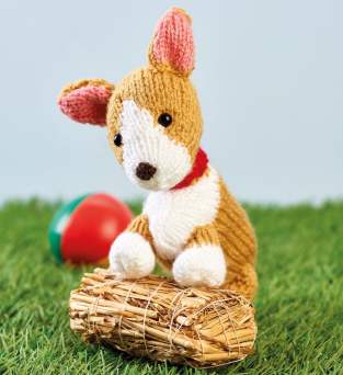 Ralph the Corgi Toy: Knitted Dog Collection Knitting Pattern
