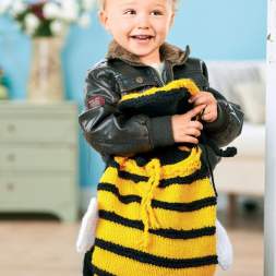 Ladybird Backpack Knitting Pattern
