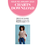 Brioche Beauty Charts & Written Instructions (issue 192) Knitting Pattern
