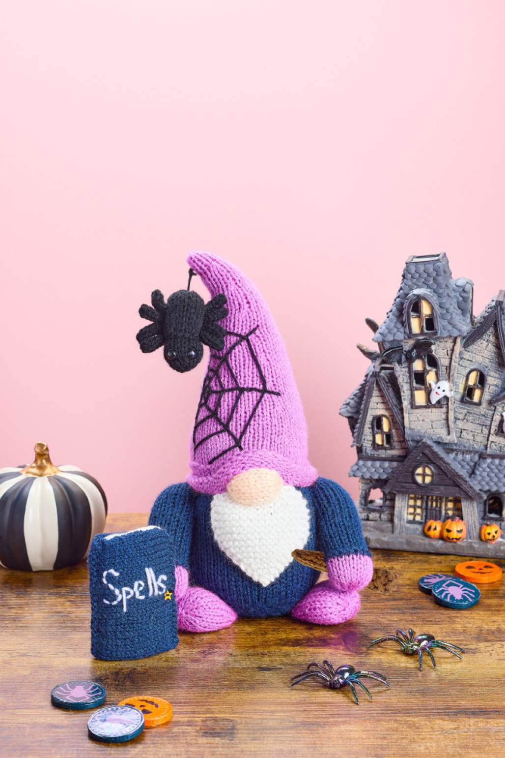 Witch & Wizard Gonk Knitting Pattern Set: Wizard Gonk (Gnome)