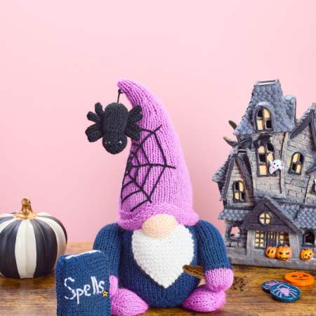 Witch & Wizard Gonk Knitting Pattern Set: Wizard Gonk (Gnome) Knitting Pattern