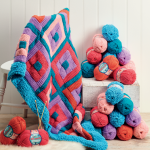 Log Cabin Blanket Knitting Pattern
