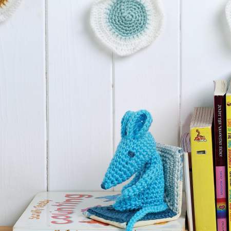 Crochet Mice Bookends crochet Pattern