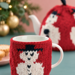 Christmas Snowman Tea Cosy Set Knitting Pattern Knitting Pattern