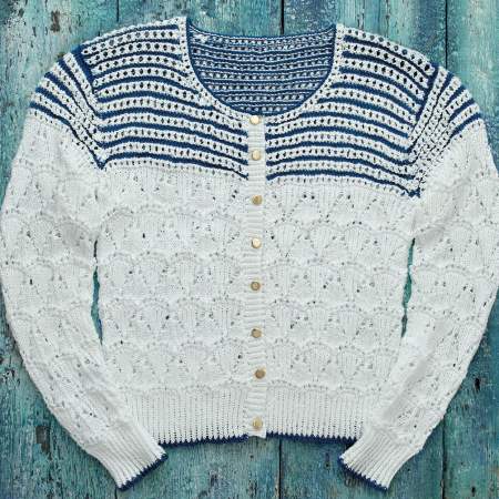 Nautical Cardigan Knitting Pattern
