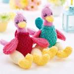 Knitted Ostriches Knitting Pattern