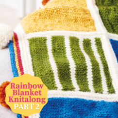 Rainbow Blanket Knitalong Part 2 Knitting Pattern