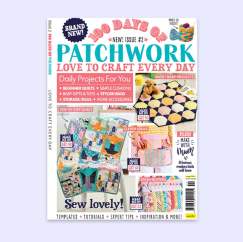 100 Days of Patchwork Bonus Patterns Templates Issue 2 Knitting Pattern