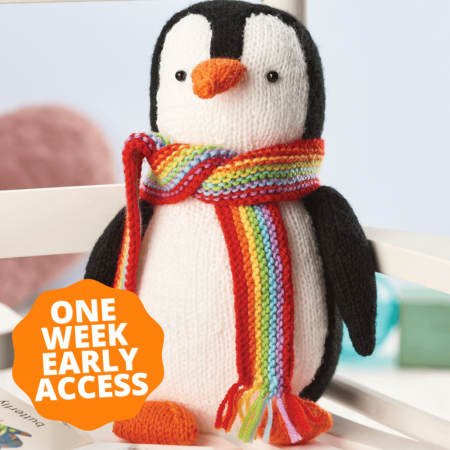 Early Access: Penguin Toy Knitting Pattern