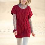 Stylish Jumper Dress Knitting Pattern