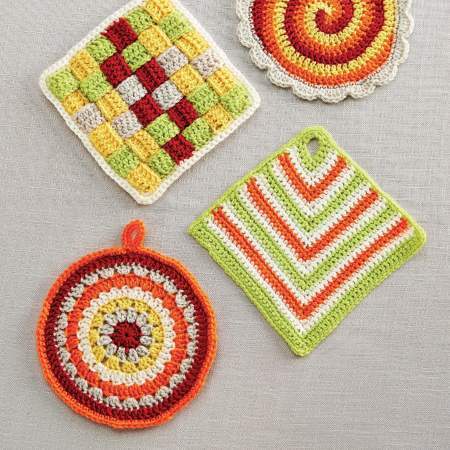 Useful Crochet Potholders crochet Pattern