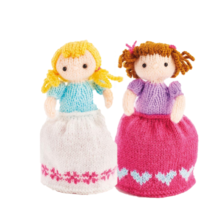 Topsy Turvy 2-in-1 Princess Doll Knitting Pattern