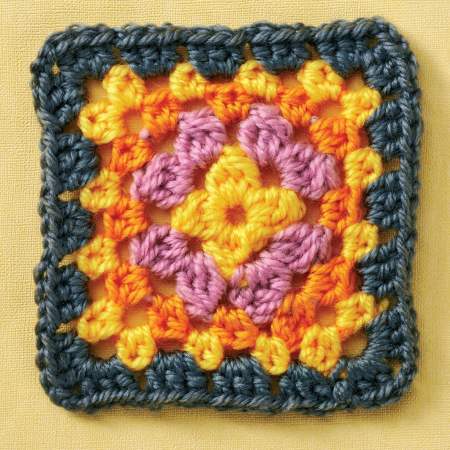 Cluster Granny Square crochet Pattern