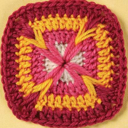 Ripple Square Granny Square crochet Pattern